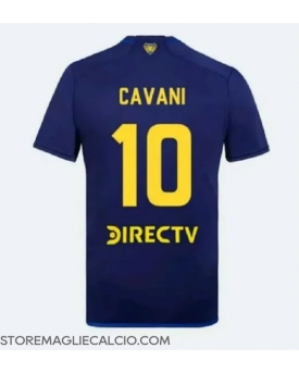 Boca Juniors Edinson Cavani #10 Maglia Gara Terza Repliche 2024-25 Maniche Corte
